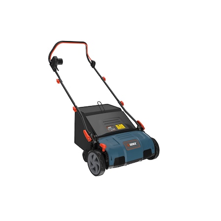 Senix SENIX 13 Amp 15-Inch Electric Dethatcher and Scarifier with Collection Bag SCE13-M